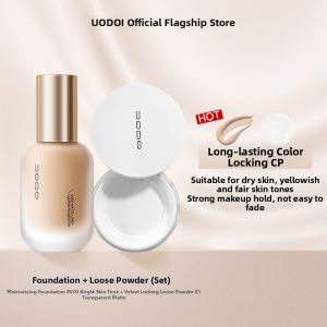 UODO | Long-lasting Foundation and Setting Powder Combo