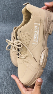 Sepatu NLD S037 Sepatu Kulit Pria Hiking Kasual Sneakers Anti Slip Sepatu Lari Olahraga Cowok Outdoor Shoes Kerja Kuliah