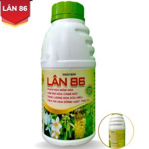 Phân Bón LÂN 86 Chặn Đọt Kích Mầm Hoa Ra Hoa Đồng Loạt - Chai 500 ml