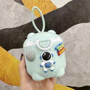 Cartoon Baby Milk Powder Box Portable Outing Cute Baby Food Supplement Rice Noodles Separately Packed Case Sealed Moisture-Proof Storage Tank