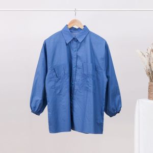 Cantika Top Linen  Kemeja wanita terbaru