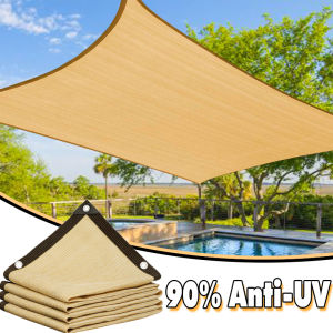 Sun Shelter Swimming Pool Sunshade Net Garden Shading Net Anti-Uv Outdoor Pergola Awning Plant Shed Shading Cloth