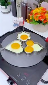 Khuôn Rán Trứng Khuôn Tạo Hình Đa Năng Rán Trứng Làm Bánh Nhiều Hình Dễ Thương