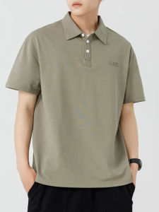 Áo Thun Polo Nam Mùa Hè Dáng Rộng Cổ Polo Tay Ngắn in Họa Tiết Thời Trang Thường Ngày Cotton Thoáng Khí Thoải Mái