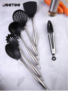 JEETEE | Stainless Steel & Silicone Kitchen Cooking Tools
