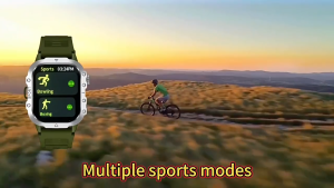 H11 Mechanical Cool Smartwatch with Bluetooth Calling HD Touchscreen Heart Rate Monitor Multi-Function Sports Wristwatch