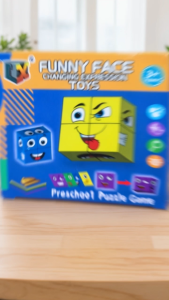 [SG] Face Off! Cube Challenge | Funny Face Matching Puzzle Game | 16 Expression Cubes | Kids & Family Brain Teaser | Age 3+