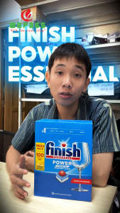 Viên rửa bát Finish Essential 100 viên – Hòa tan nhanh – Không để lại cặn – Tiết kiệm - Xuất xứ Châu Âu