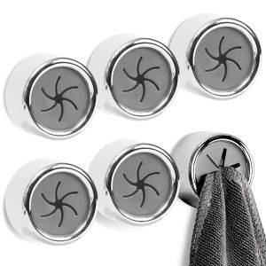 คลิปเศษผ้าผ้าเช็ดจานแบบไม่เจาะรูส สำหรับบ้าน และแขวนผนังถุง พร้อมใช้กับงาน