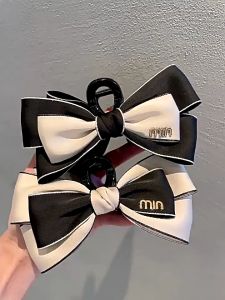 Ribbon Hair Clip 🎀 11cm蝴蝶结抓夹 Klip Cakar Rambut Riben Besar Hair Claw Hair Pin Hair Accessories Women Fashion