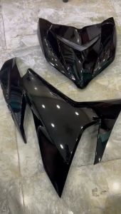 Dàn áo đen bóng Exciter 150 có bán lẻ từng món và phụ tùng thay thế