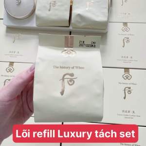 [Tone 21] Set Cushion 𝓦𝓱𝙤𝙤 vàng Luxury Golden Glow-Date 2027