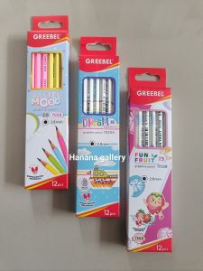 Pensil GREEBEL 2B KARAKTER (1 pack isi 12 pcs)