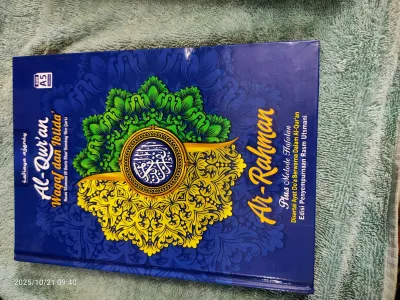 Al Quran Tajwid Tanpa Terjemah A5 Tanggung Tanpa Garis Kertas Cd