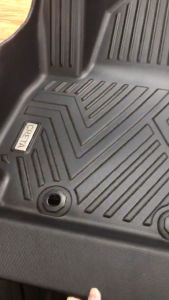 Thảm lót sàn NHỰA 5D xe Huyndai Creta 2022 2023 2024 2025 đúc nguyên khối tràn viền chât liệu nhựa dẻo chống thấm nước