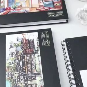 สมุดโน๊ต สมุดวาดภาพ สมุดสเก็ตช์ Art Creation Sketch Book กระดาษหนา การซ้อนสีซ้ำได้ ไม่ทะลุง่าย