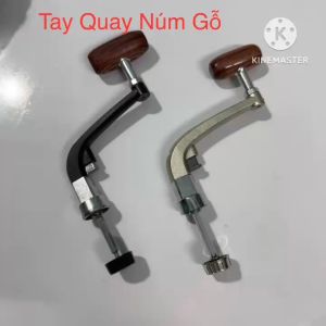 Tay Quay Núm Gỗ 6 Cạnh Cao Cấp - PKTQ012