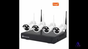Tuya AI Wireless NVR Camera CCTV wifi 4 CH H.265 AI