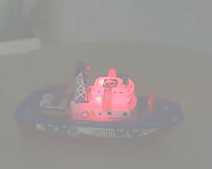 Sea Fire Boat Pretend Play for Boys Kids Toys Mainan Bomba Mainan Budak Lelaki 儿童海上消防船玩具(1852)