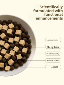 Universal Cat Food Dehydrated Fresh Meat for Kittens And Adult Cats Promotes Weight Gain No Hair Loss Nutritious for All Cat Breeds