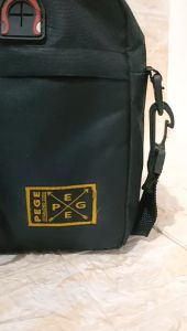 Tas Selempang Bahu Pria PEGE Mensa Casual Hitam - PG 8937