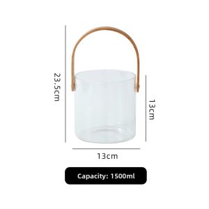 Creative Borosilicate Glass Fruit Basket