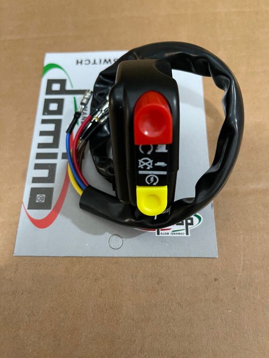 SAKLAR ON OFF STANG KANAN PLUS STARTER UNIVERSAL DOMINO | Lazada Indonesia