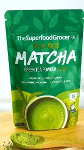 The Superfood Grocer PURE MATCHA TRIO 3 PACK 40G each from Uji Kyoto Japan