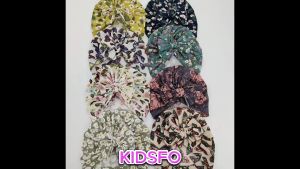(KIDSFO-2) - Turban Anak Bayi Perempuan Corak Bunga