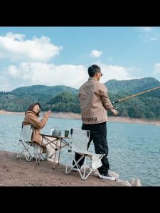 JUNGLEMAN Camping Chair Foldable Folding Chair With Pocket Kerusi Lipat Camping Outdoor Picnic Fishing Beach Chair 折叠椅