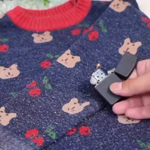 เครื่องกําจัดขน ตัดขุย ตัดขุยผ้า ที่ขจัดขุยผ้า ที่ตัดขนผ้า ชาร์จUSB ปกป้องเสื้อผ้าให้ดูใหม่อยู่เสมอ ATTCH