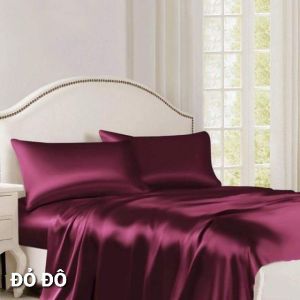 XÃ KHO Aó gối nằm vỏ gối ôm phi lụa cao cấp loại 1 siêu mát mềm mượt vỏ nằm 50x70cm viền bèo vỏ ôm 100x35cm - Chăm sóc giấc ngủ