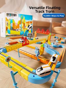 WANJUTEGONGDUI | Magnetic Assemble Electric Toy Train