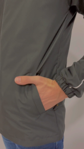 Arcilo Jaket Pria Coats Converta Black - Anti Angin & Tahan Air Desain Sporty Stylish