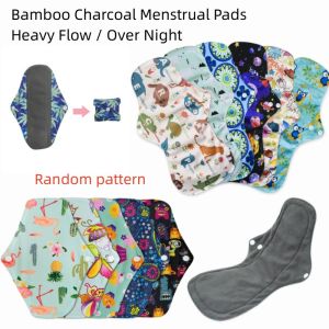 Sanitary Pad Reusable Washable Menstrual Pads Women Hygiene Towels Pads Postpartum Nursing Pads Random Pattern