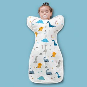 [Einmilk] Sleepsack Bayi Bayi Kantong Tidur Bayi Bedong Bayi sleeping bag Kantung Tidur Bedong Kantong Tidur Bedong Bayi Motif Transisi 100% Katun Yang Bisa Dilipat Ritsleting Dua Arah Bayi Karung Tidur Double Fleece QSB24