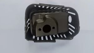 03934 ชุดท่อไอเสีย 411M1-45-SET ใช้กับเครื่องตัดหญ้า ยี่ห้อ Hinota