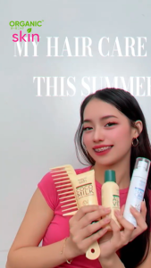 Organic Skin Japan Hair Booster Set Shampoo Conditioner and Scalp Spray