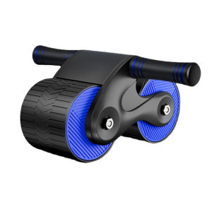 ลูกกลิ้งฝึกกล้ามท้อง มีที่วางโทรศัพท์ ลูกกลิ้งฟิตเนส 2 ล้อ ล้อออกกำลังกาย ลูกกลิ้งลดหน้าท้อง บริหารหน้าท้อง มี 3 สีให้เลือก