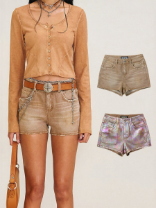 SMFK | Wildland High Waist Handmade Denim Shorts