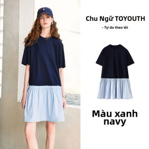 Toyouth | Đầm Thun Sơ Mi Dễ Thương Mùa Hè