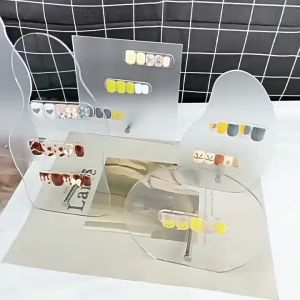 Nail art display board pattern making style work sample sample acrylic color card美甲展示板打版款式作品样品样板亚克力色卡