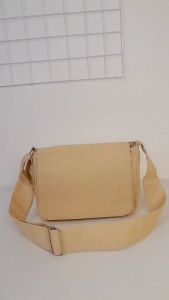 Tas Selempang Sling Bag Wanita & Pria Bahan Kanvas Tebal Premium 100% - HAKKO SERIES