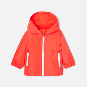 Jacadi | Hooded Orange Boys Jacket for Spring and Autumn