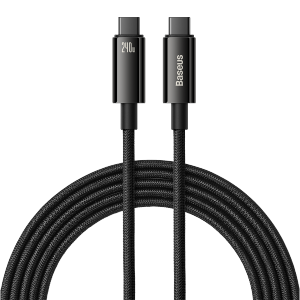 BASEUS | Baseus PD 240W Super Fast Charging Cables For iPhone 16 15 Plus Promax TypeC To USB Type C Wire Cable For Macbook iPad Data Cord