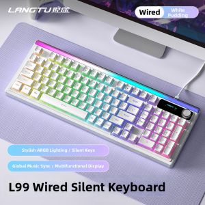 LANGTU | Quiet Wireless Bluetooth Keyboard RGB