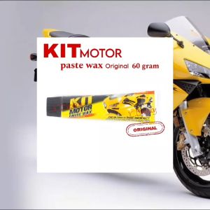 Pengkilap bodi KIT motor paste wax original 60 gram