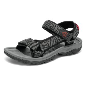 Summer Classic Mens Sports Running Sandals Lightweight Leisure Beach Shoes Open-Toe Breathable Walking Flat Outdoor Sandial