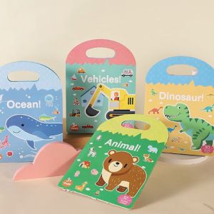 Mamibayi Buku Stiker Anak Reusable Sticker Diy Bag Style