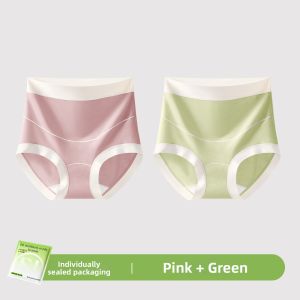 Baisina | Pregnant Women Panties Cotton Full Pregnancy Stage Specific High Waist Antibacterial Breathable